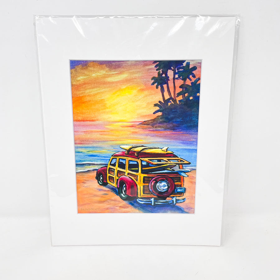Sunset Woody Giclee Print by Roxanne Broadbent