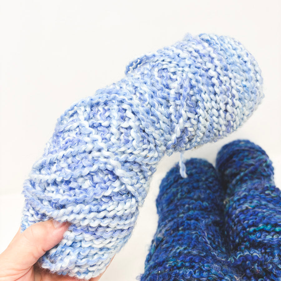 No Label Yarn Blues Bundle (Homespun?)