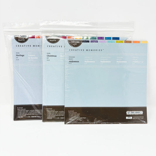 Creative Memories 8x8 Paper Packs