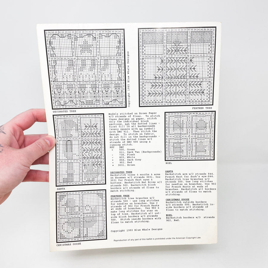 Alphabet Blocks Book 21 - Down Home Country Christmas by Blue Whale Designs