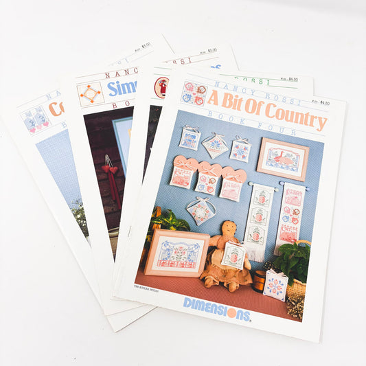 Design Books by Nancy Rossi – Dimensions Cross Stitch Patterns