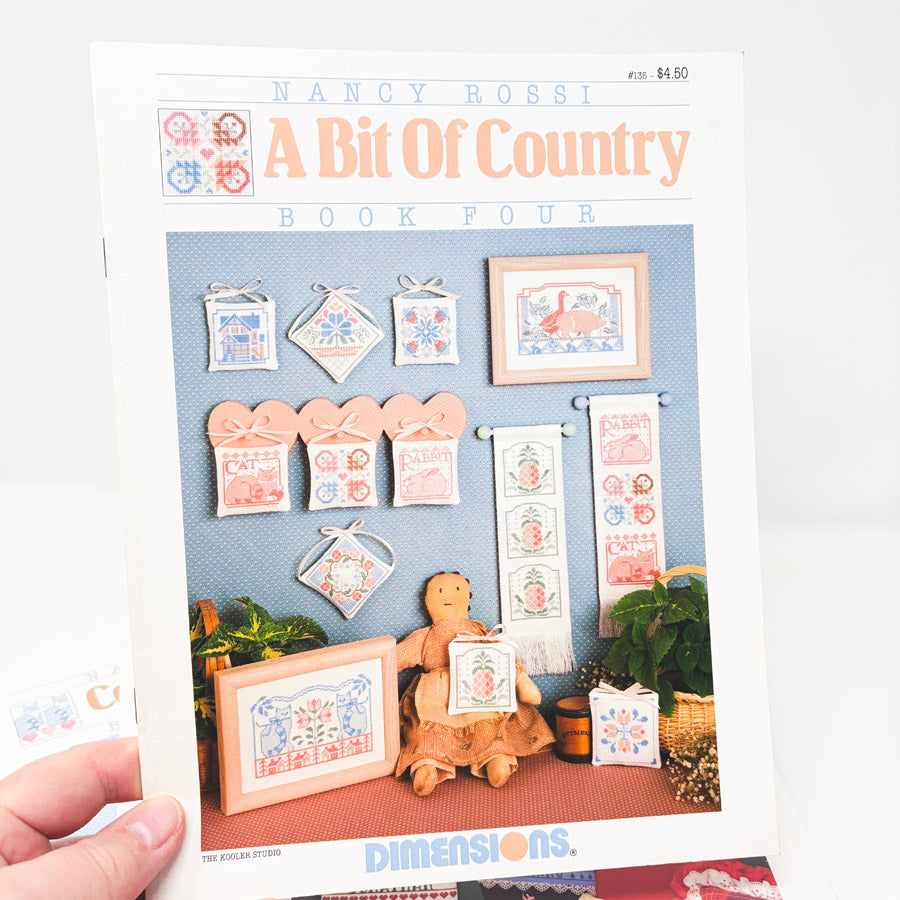 Design Books by Nancy Rossi – Dimensions Cross Stitch Patterns