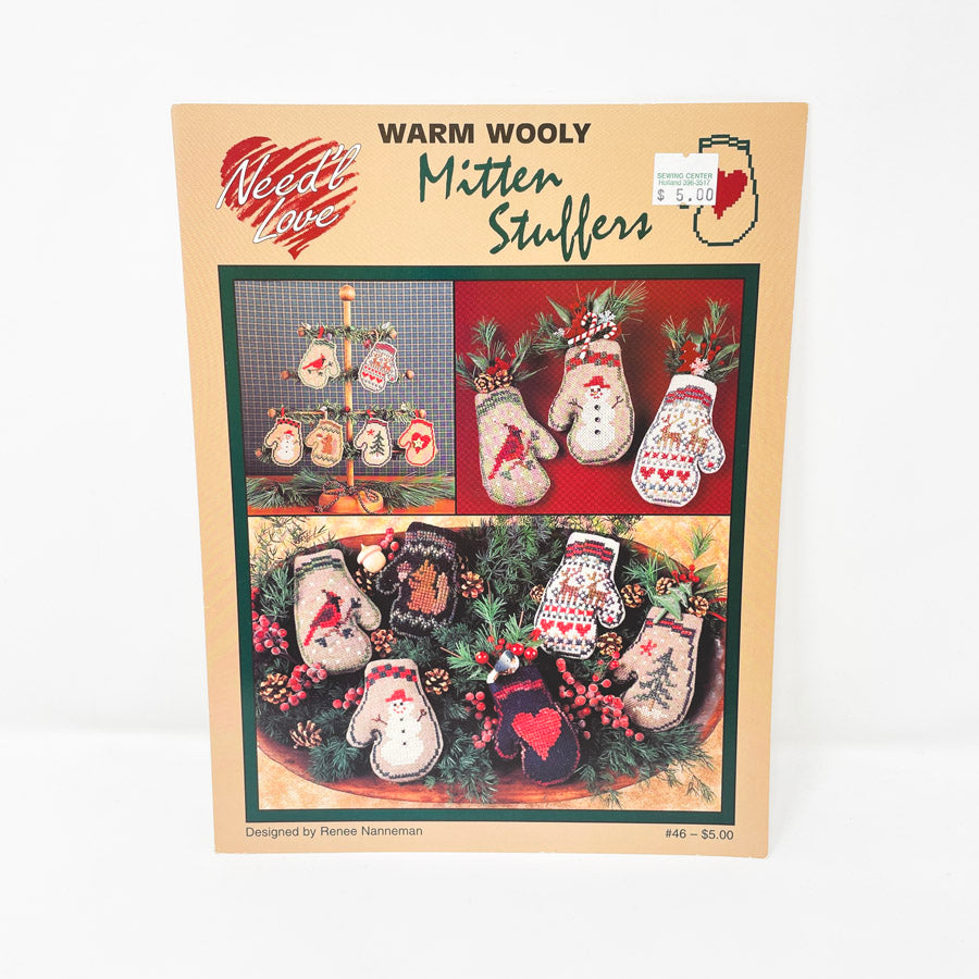 Warm Wooly Mitten Stuffers #46 Pattern by Need'l Love