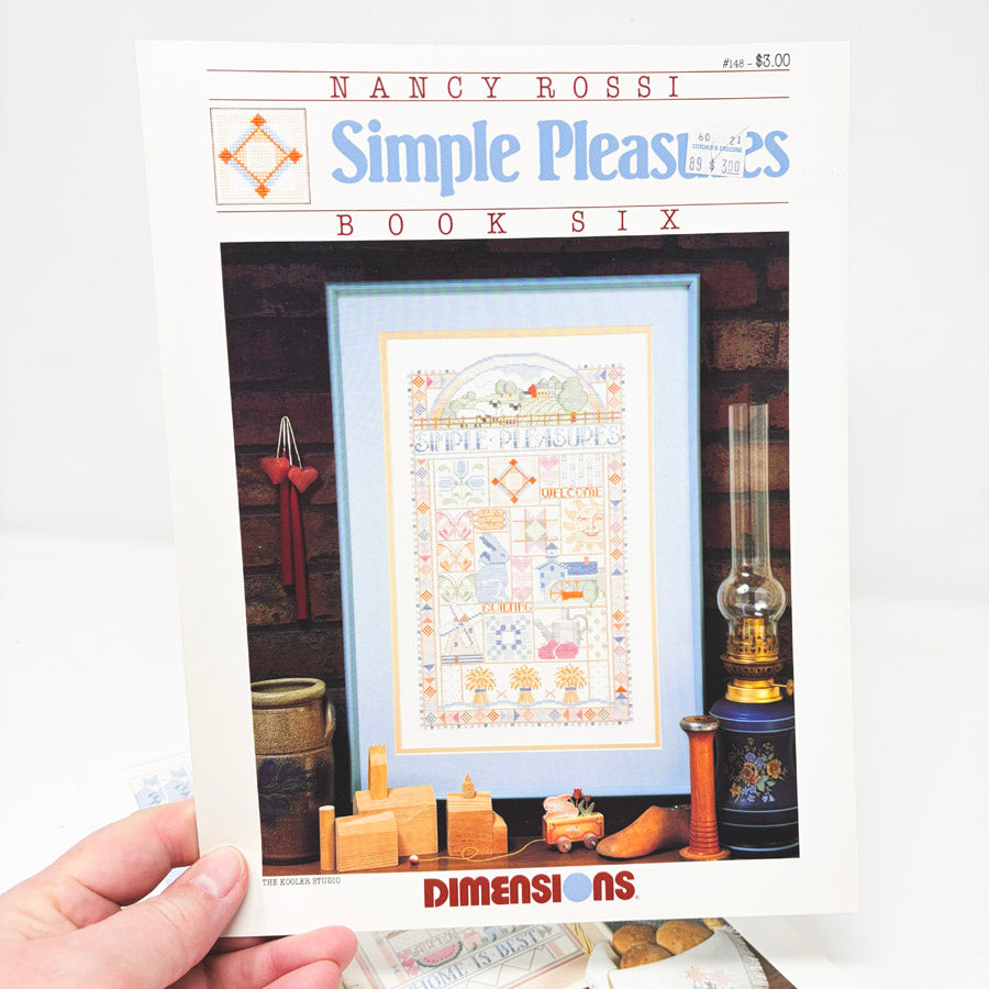 Design Books by Nancy Rossi – Dimensions Cross Stitch Patterns