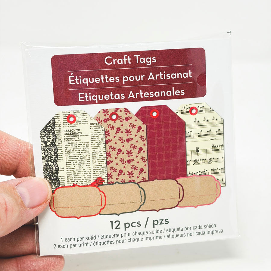 Melodies and Lace Craft Tags