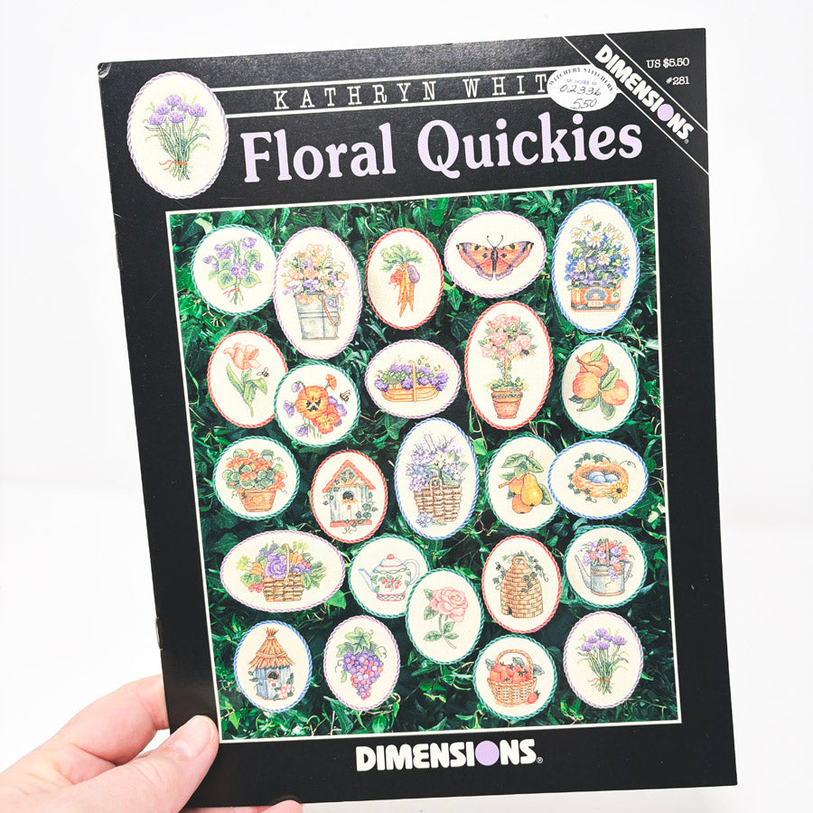 Floral Quickies – Dimensions Cross Stitch Pattern Booklet