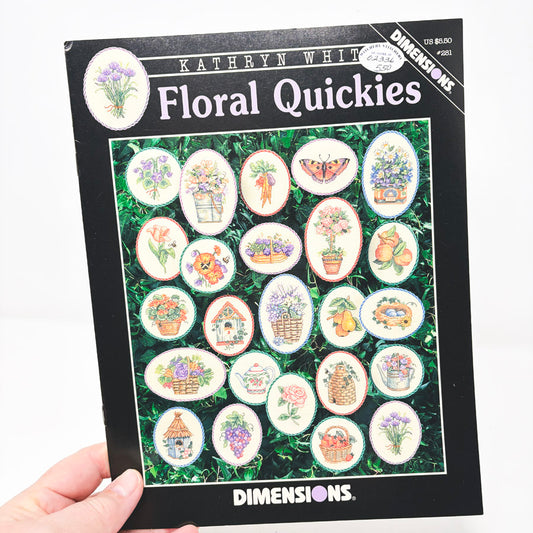 Floral Quickies – Dimensions Cross Stitch Pattern Booklet