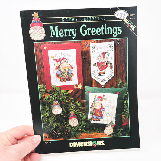 Merry Greetings – Dimensions Cross Stitch Pattern Booklet