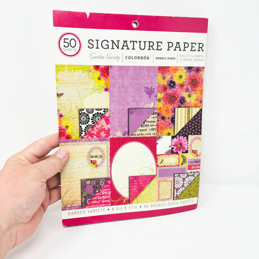 Colorbok Garden Variety Paper Pack