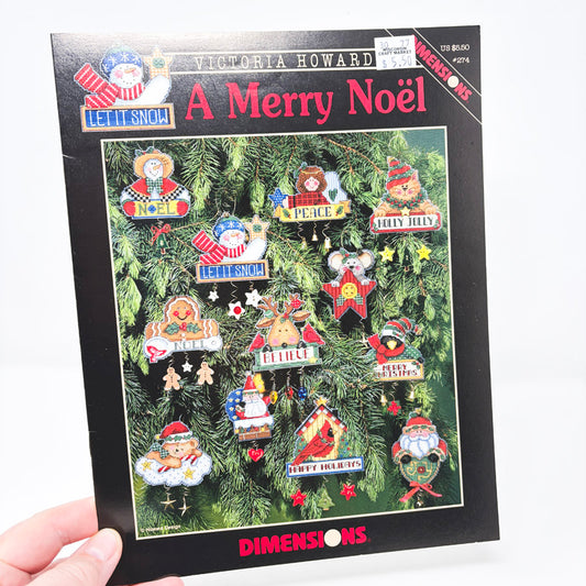 A Merry Noel – Dimensions Cross Stitch Pattern Booklet