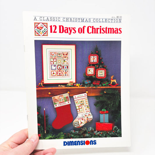 12 Days of Christmas – Dimensions Cross Stitch Pattern Booklet