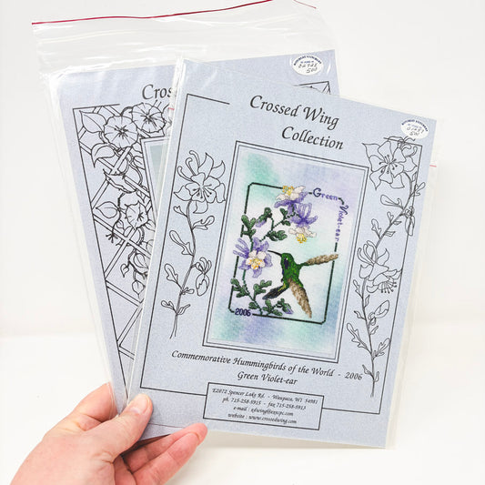 Commemorative Crossed Wing Collection Cross Stitch Patterns