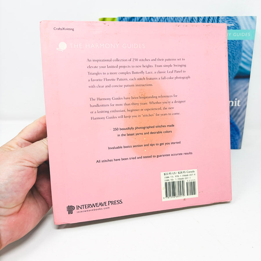 The Harmony Guides Knitting Books by Interweave Press