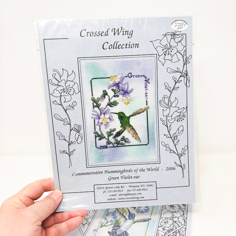 Commemorative Crossed Wing Collection Cross Stitch Patterns