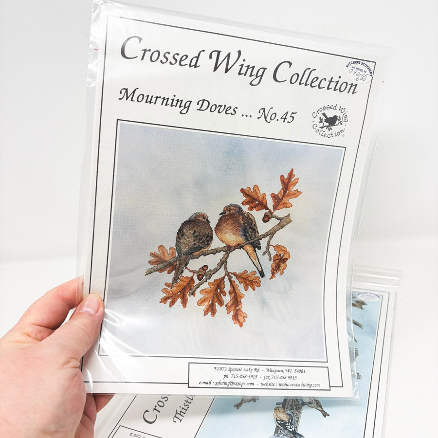 Crossed Wing Collection Cross Stitch Patterns