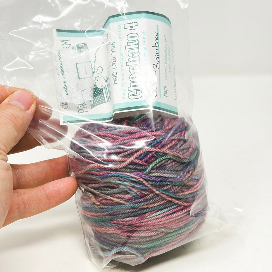 Pagewood Farm Chechako 4 Hand Dyed Yarn - Rainbow