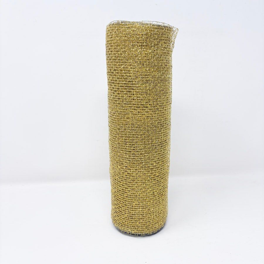 Gold Mesh and Tinsel Ribbon