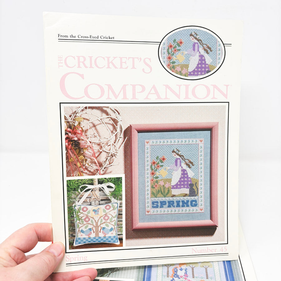 The Cricket Companion – The Cross-Eyed Cricket Cross Stitch Patterns