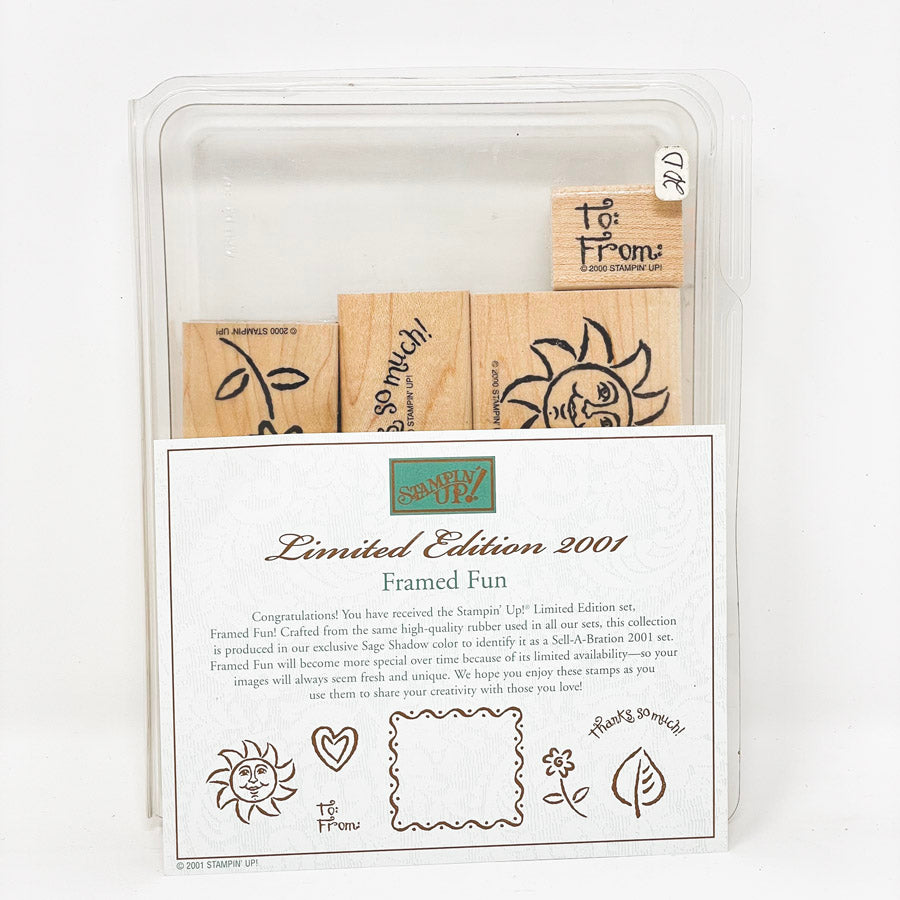 Stampin' Up! Rubber Stamps – Medium Box Sets