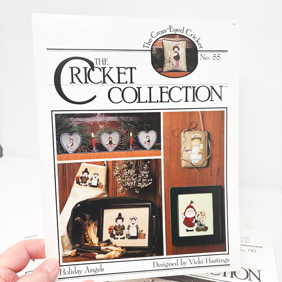 Designs 55-142 – The Cross-Eyed Cricket Cross Stitch Patterns