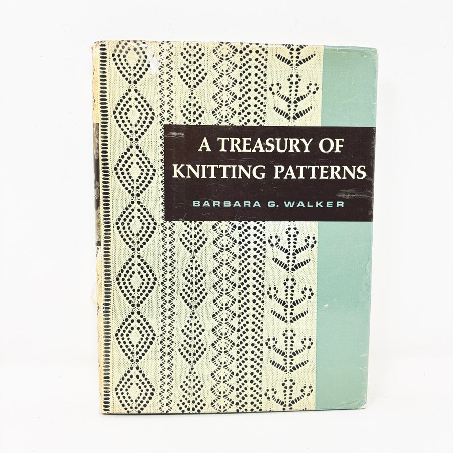 A Treasury of Knitting Patterns by Barbara G. Walker - 1968