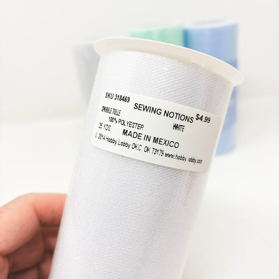 6" Tulle Ribbon Rolls