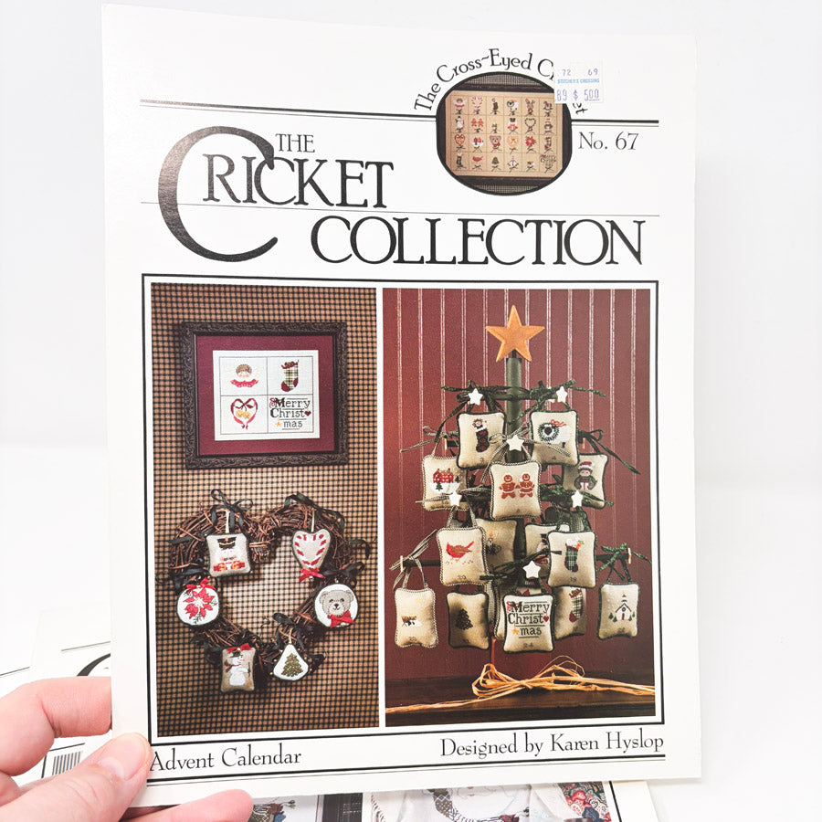 Designs 55-142 – The Cross-Eyed Cricket Cross Stitch Patterns