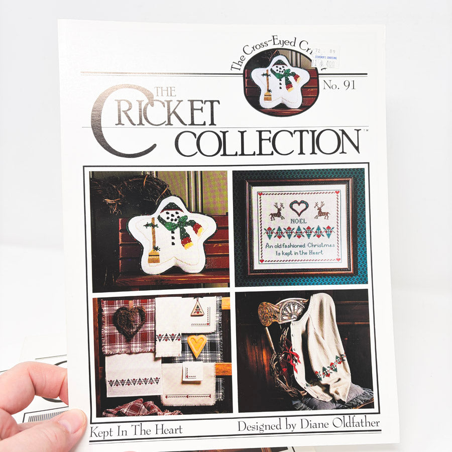 Designs 55-142 – The Cross-Eyed Cricket Cross Stitch Patterns