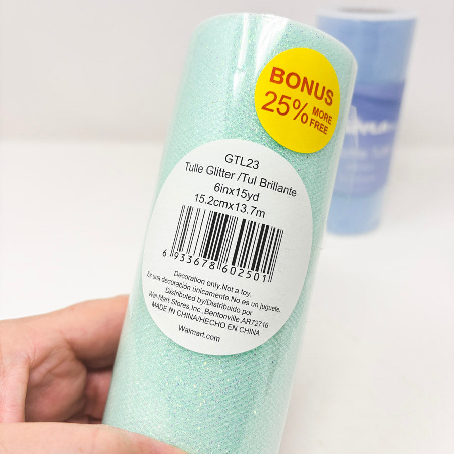 6" Tulle Ribbon Rolls