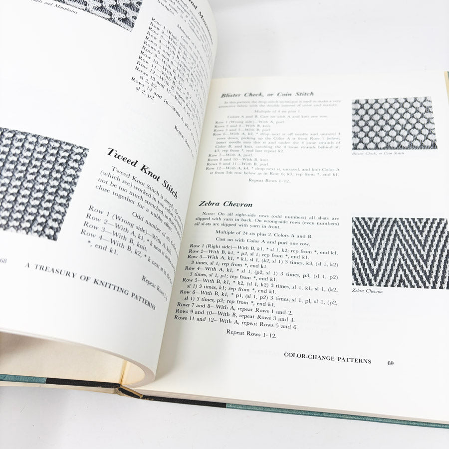 A Treasury of Knitting Patterns by Barbara G. Walker - 1968