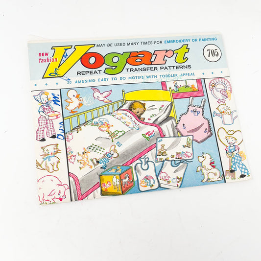 Toddler Appeal #705 - Vintage Vogart Transfer Pattern