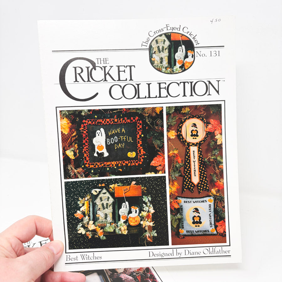 Designs 55-142 – The Cross-Eyed Cricket Cross Stitch Patterns