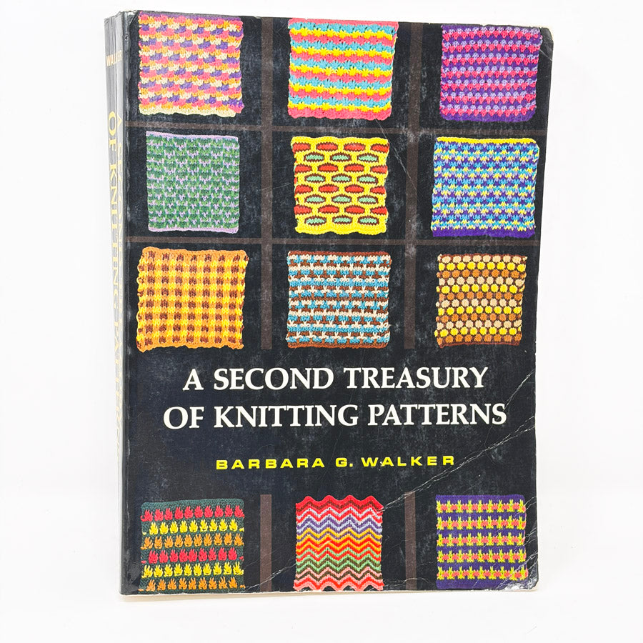 A Second Treasury of Knitting Patterns by Barbara G. Walker - 1970