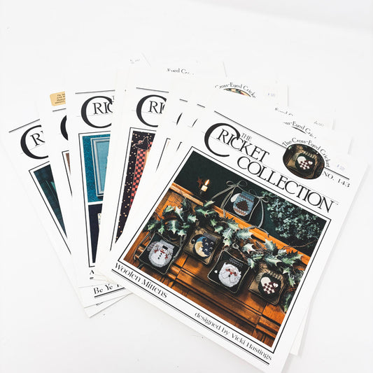 Designs 143-164 – The Cross-Eyed Cricket Cross Stitch Patterns