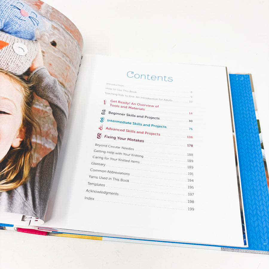 Kids' Knitting Workshop Book by Susan B Anderson