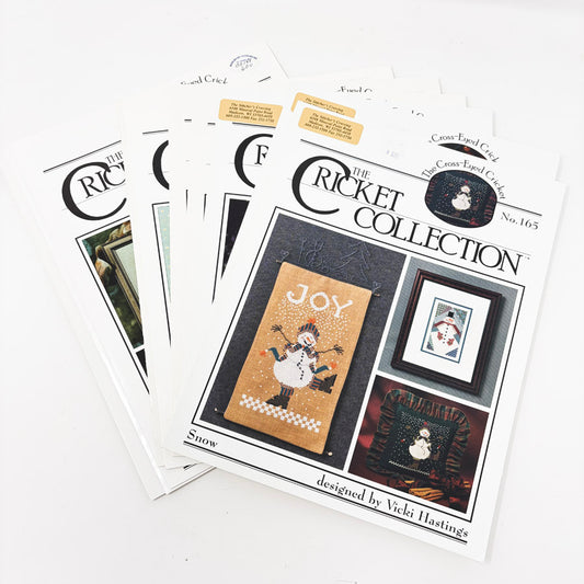 Designs 165-192 – The Cross-Eyed Cricket Cross Stitch Patterns