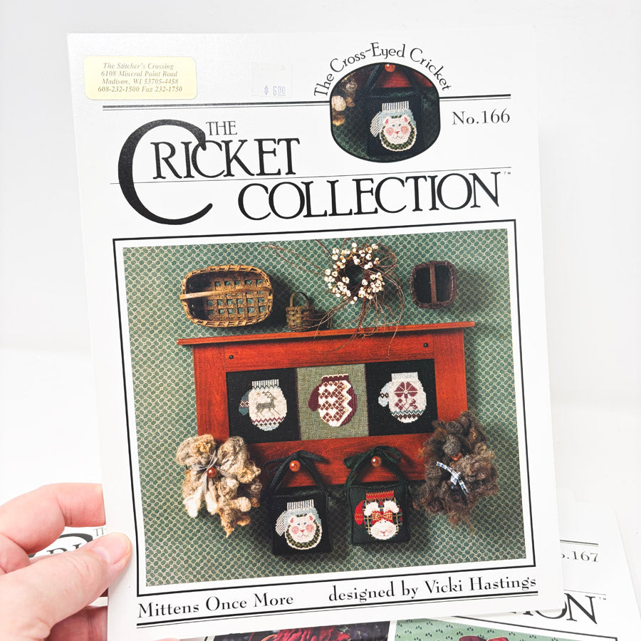 Designs 165-192 – The Cross-Eyed Cricket Cross Stitch Patterns