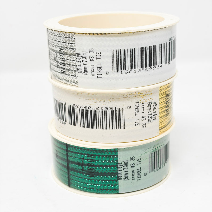 Hallmark Tinsel Tie Giftwrap Ribbon