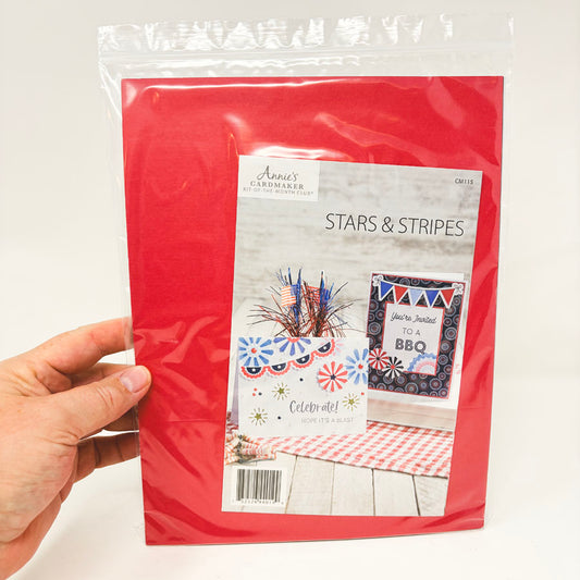 Stars & Stripes Card Kit by Annie's Cardmaker