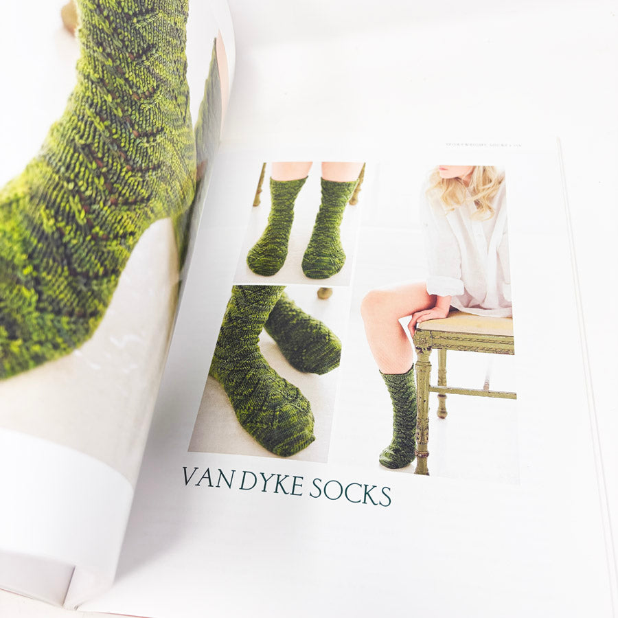 Socks From the Toes Up Book by Wendy D. Johnson