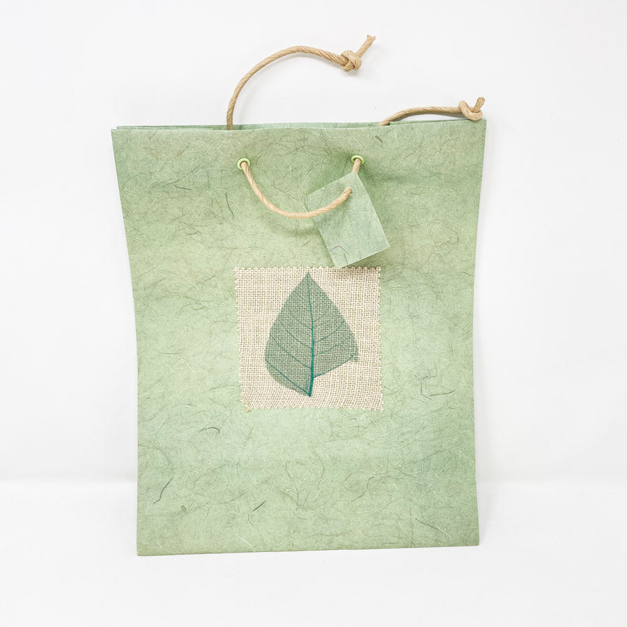Green Leaf Gift Bag