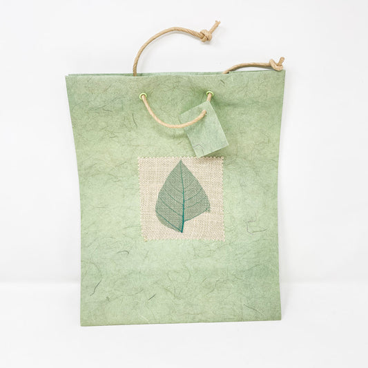 Green Leaf Gift Bag