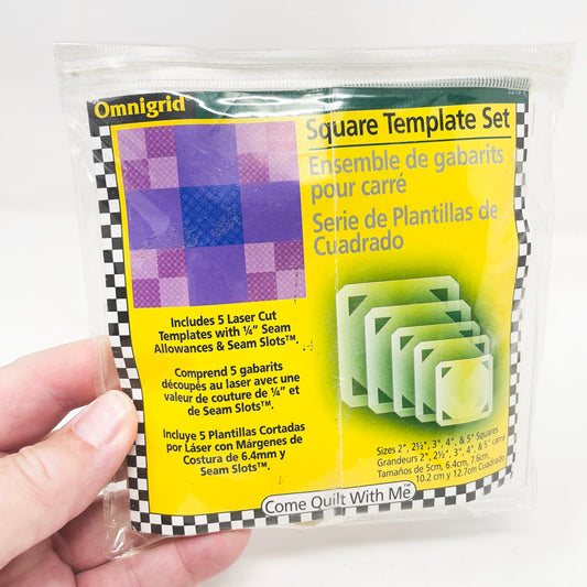 Omnigrid Quilting Square Template Set