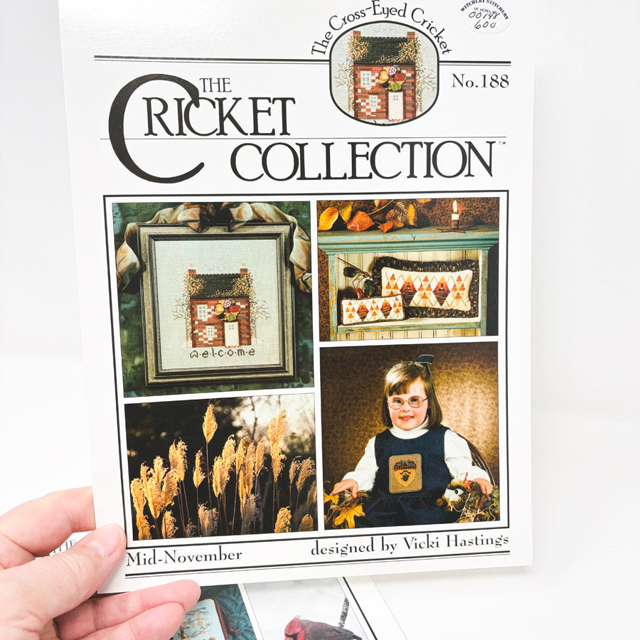 Designs 165-192 – The Cross-Eyed Cricket Cross Stitch Patterns