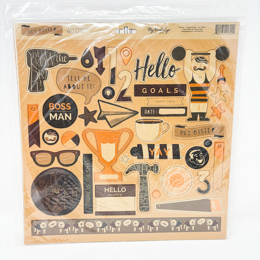 Hey Mister Paper Pack by My Mind's Eye