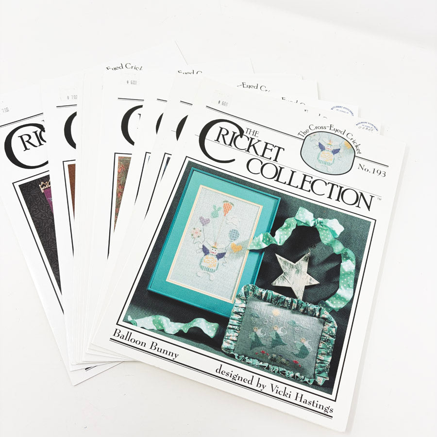 Designs 193-215 – The Cross-Eyed Cricket Cross Stitch Patterns