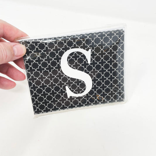 "S" Monogram Cards and Envelopes