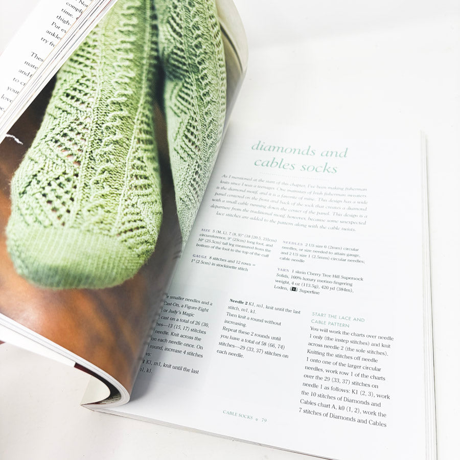 Toe-Up Socks for Every Body Book by Wendy D. Johnson