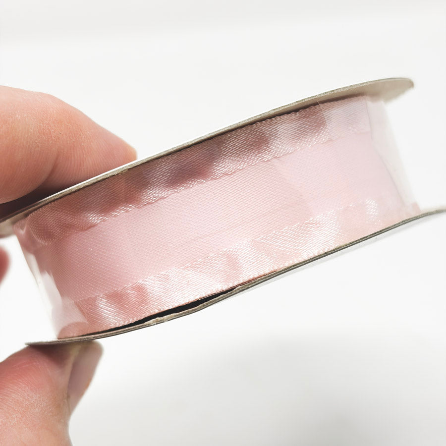Offray Pink 7/8" Poly Ribbon Roll