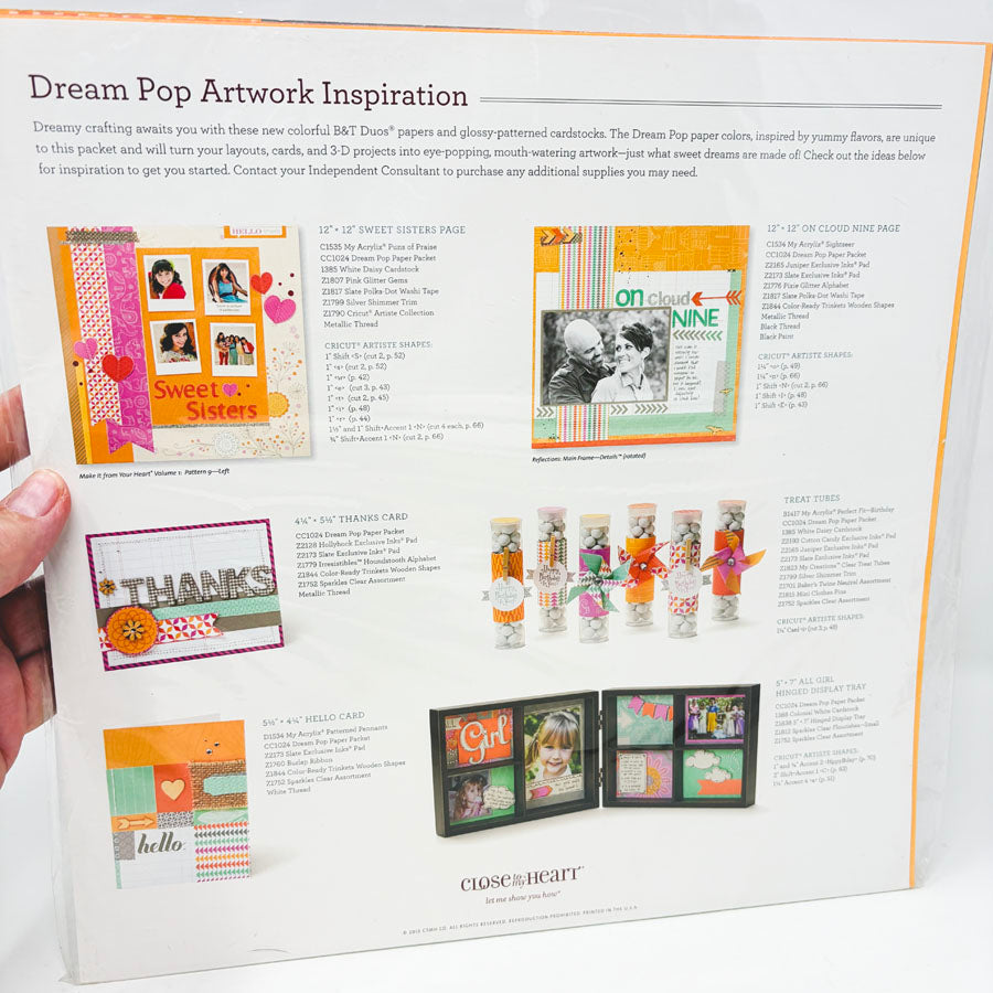 Dream Pop Paper Pack by Close To My Heart